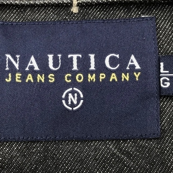 Nautica Jeans Co. Men's Black Denim Jacket - Picture 12 of 13